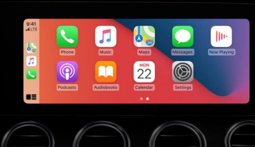 盘锦apple维修网点分享如何将iPhone连接到CarPlay 